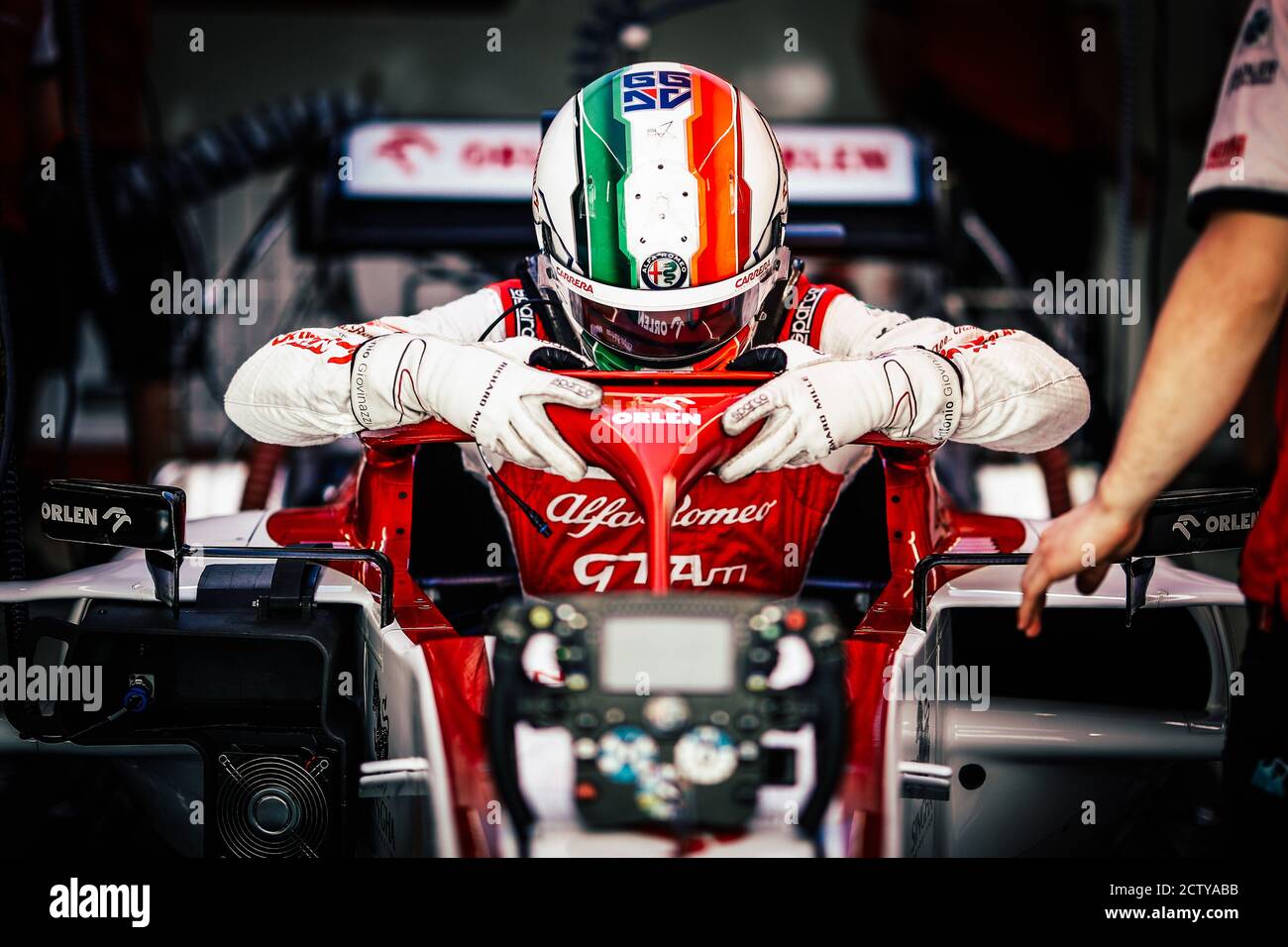 GIOVINAZZI Antonio (ita), Alfa Romeo Racing ORLEN C39, portrait during ...