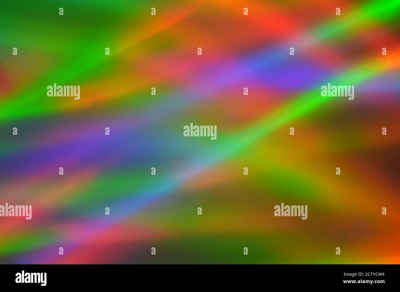 Colorful defocused light traces as abstract background with copy space Stock Photo
