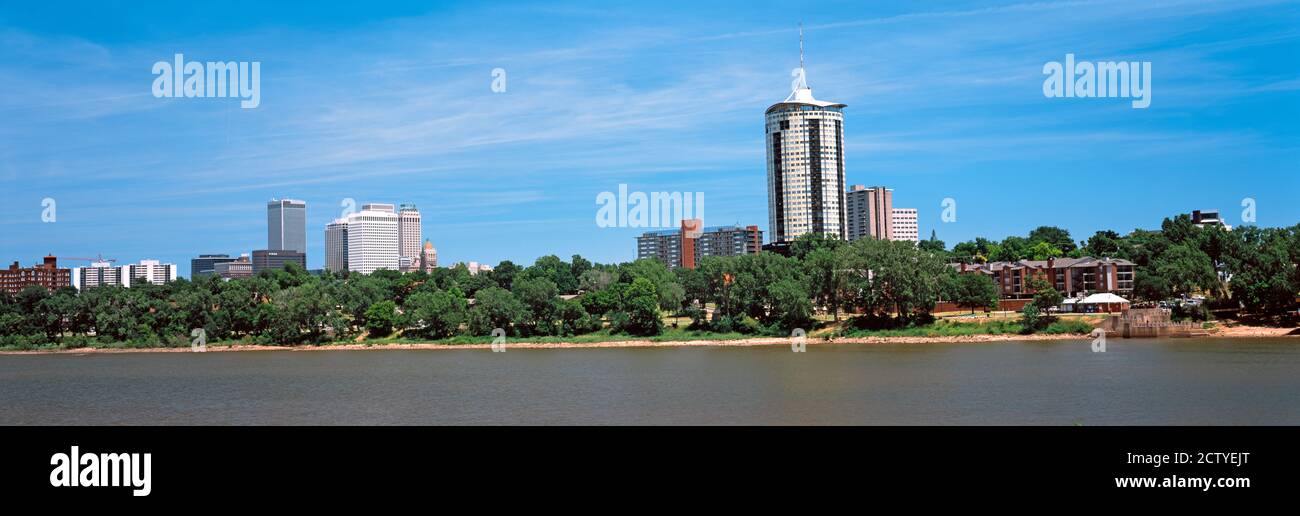 Skyline and arkansas river hires stock photography and images Alamy