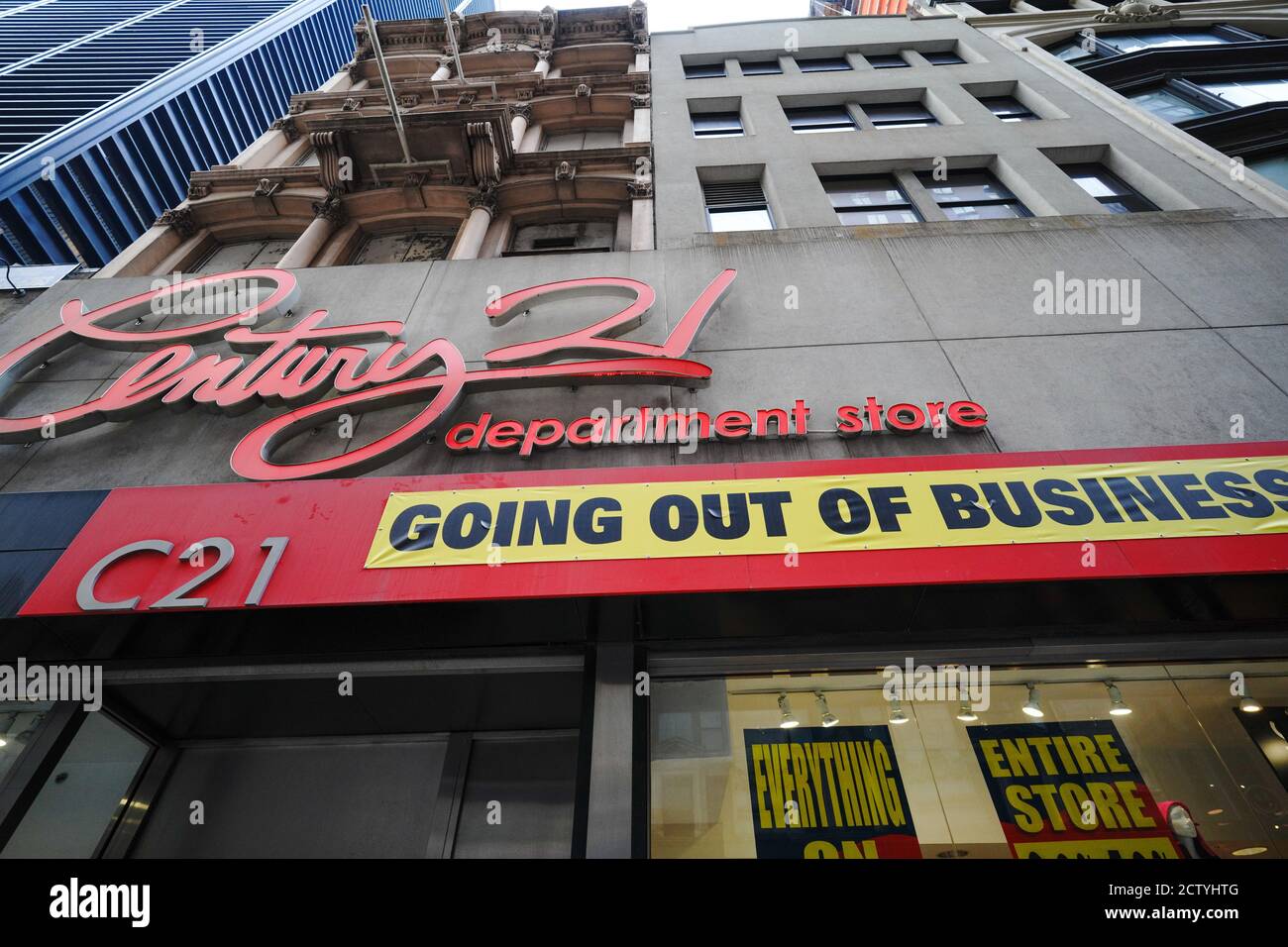 New York, United States. 25th Sep, 2020. A view of a Century 21