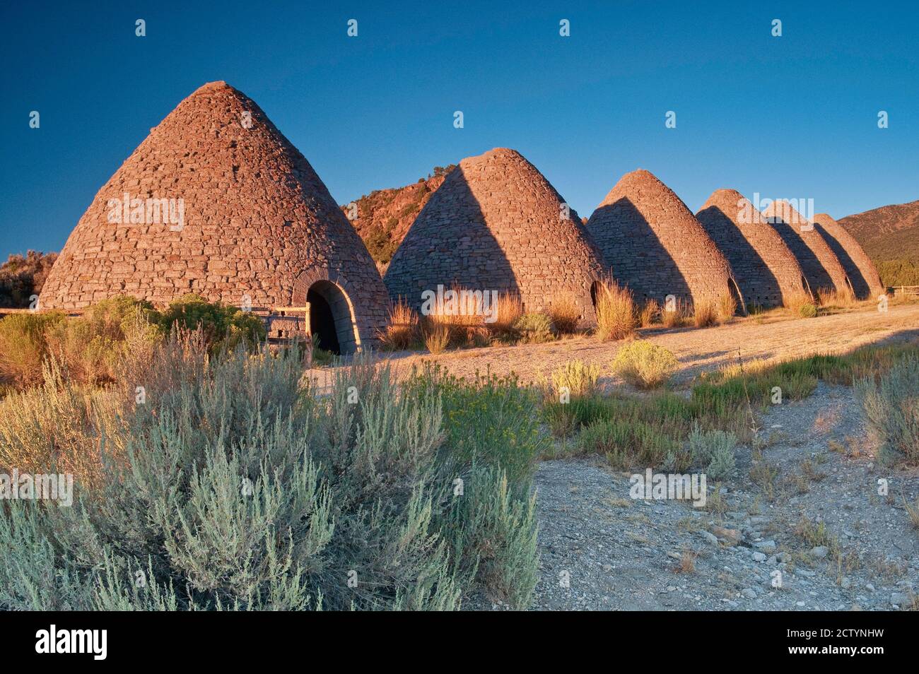 Great Basin Desert Sagebrush High Resolution Stock Photography and