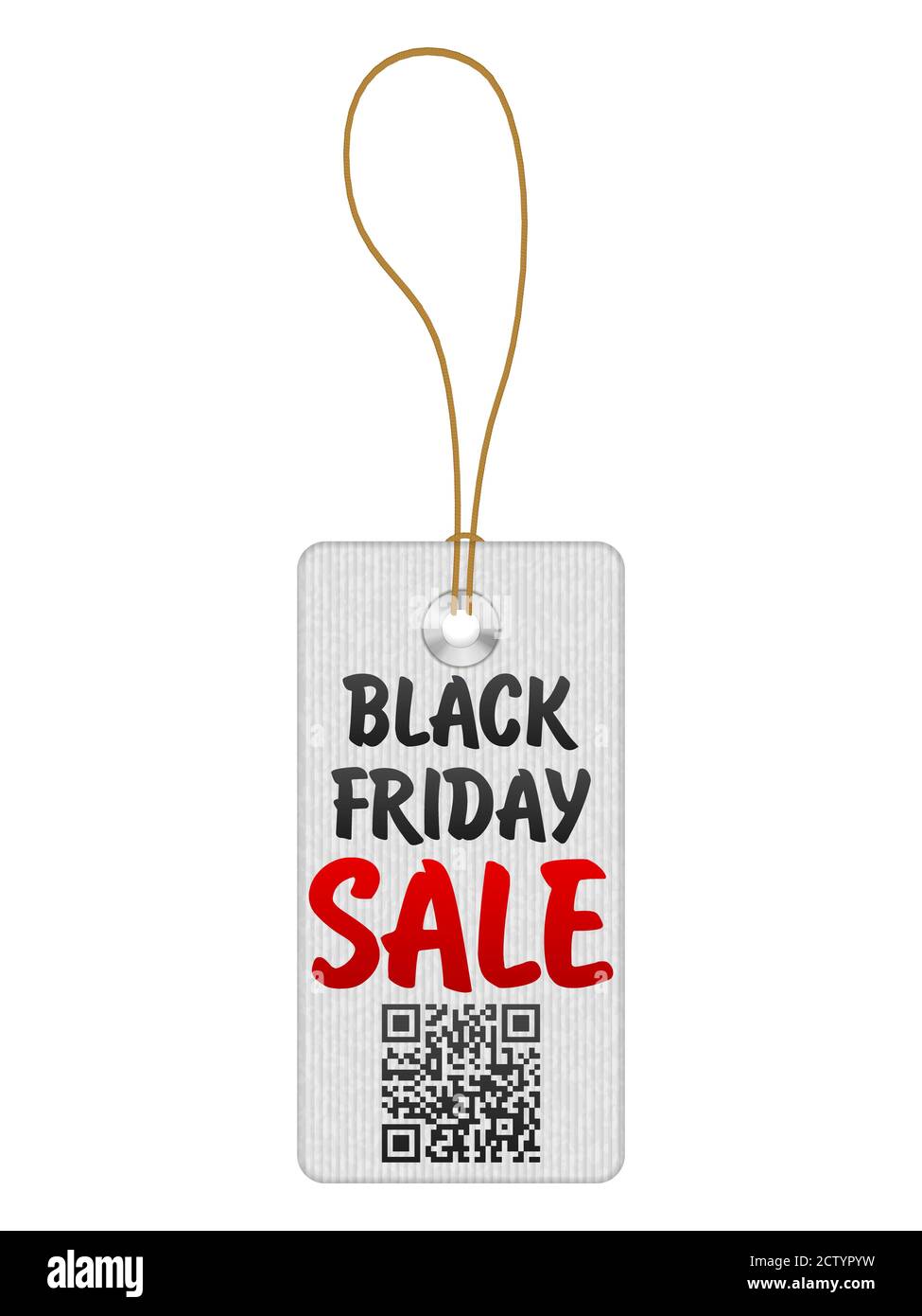 Black friday tag on a white background. Vector illustration Stock Photo ...