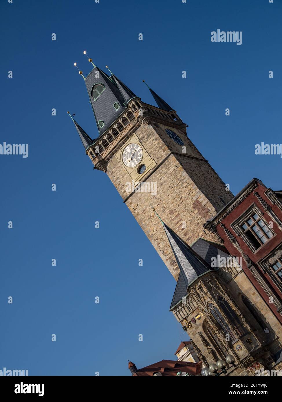 Prague astronomical clock tower hi-res stock photography and images - Alamy