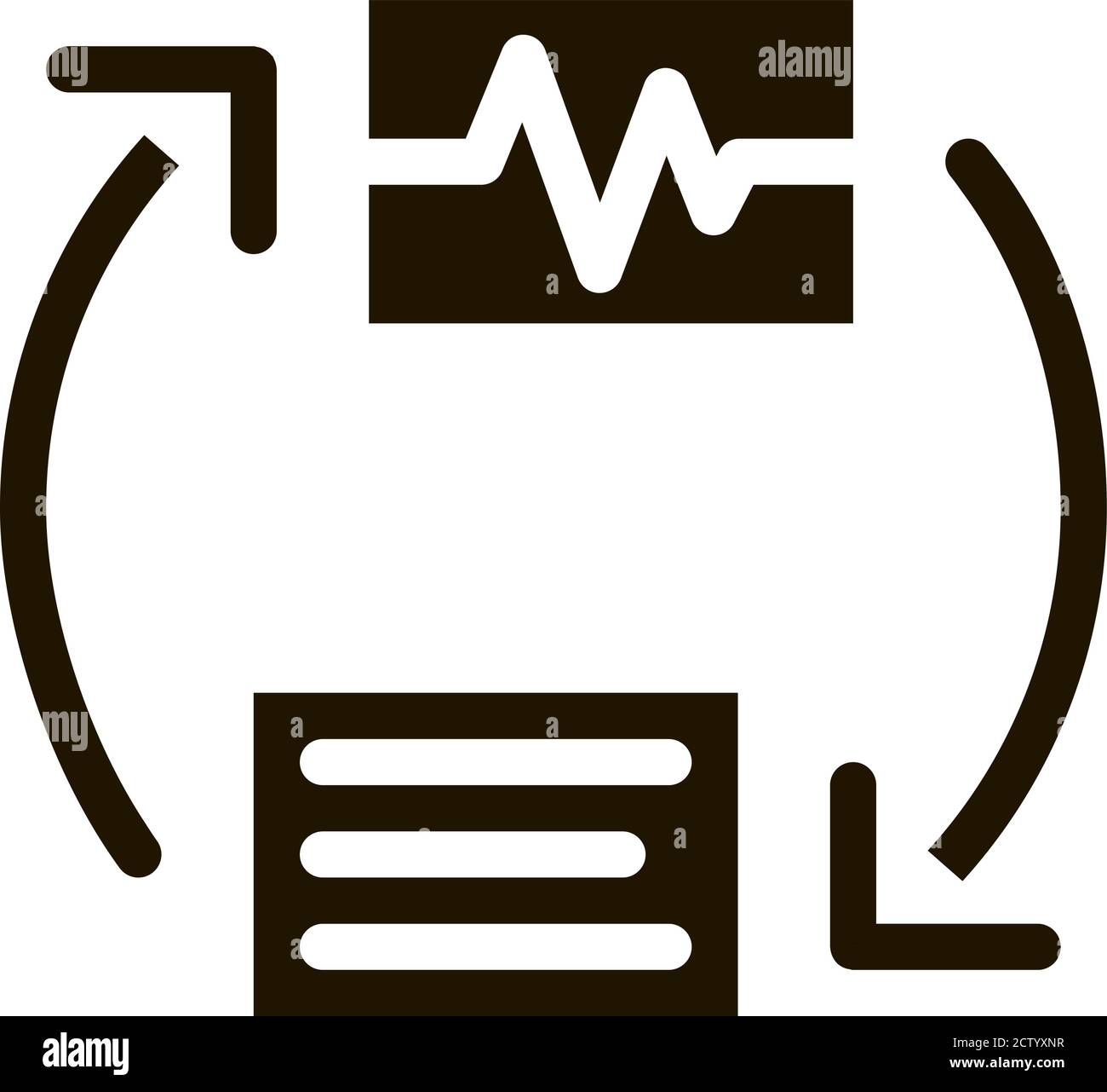 Wireless Diagnostics Voice Control Icon Vector Illustration Stock Vector