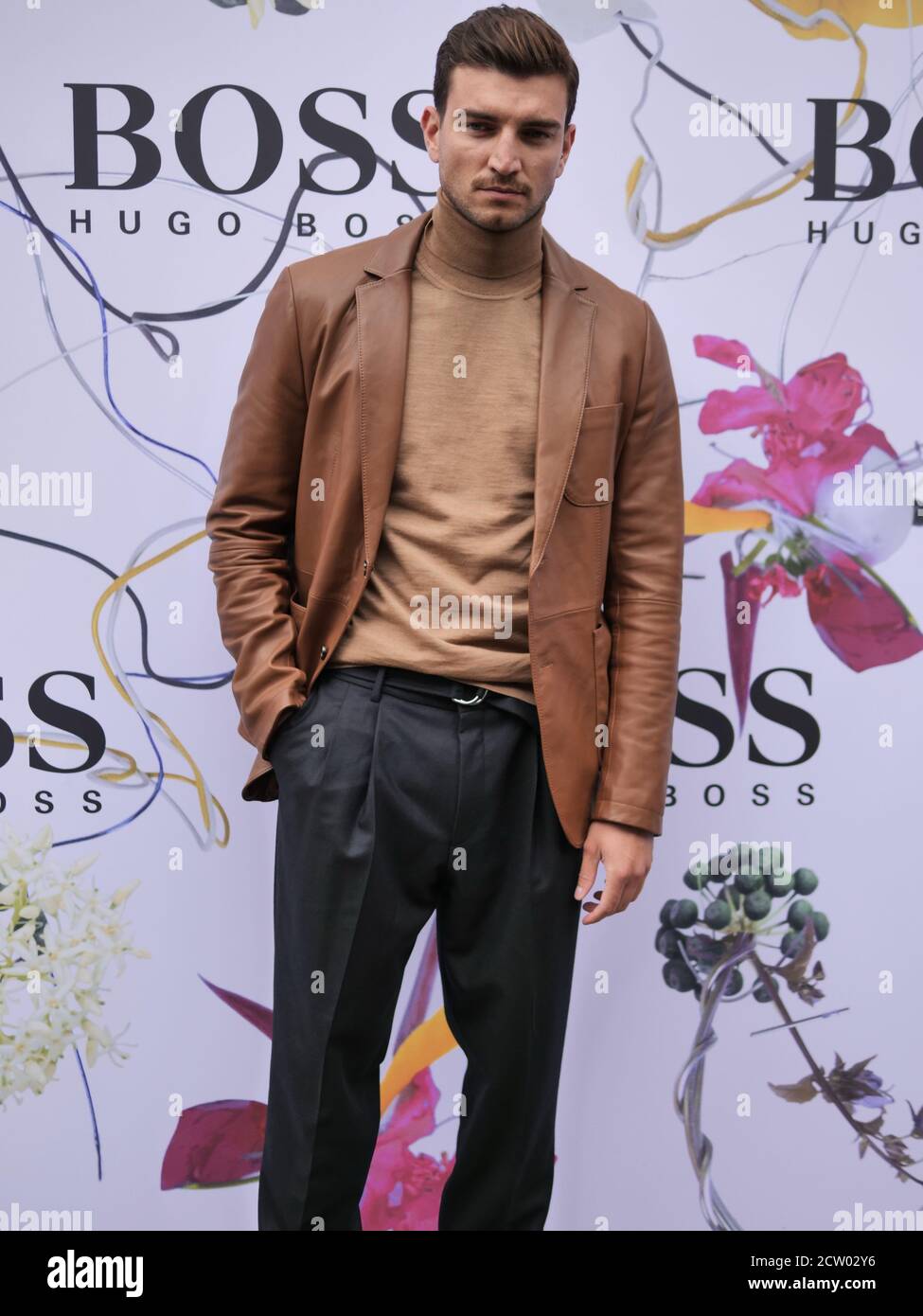 Marco Fantini at Hugo Boss fashion show during Milan Fashion Week Fall/Winter  2020/2021 collections Stock Photo - Alamy