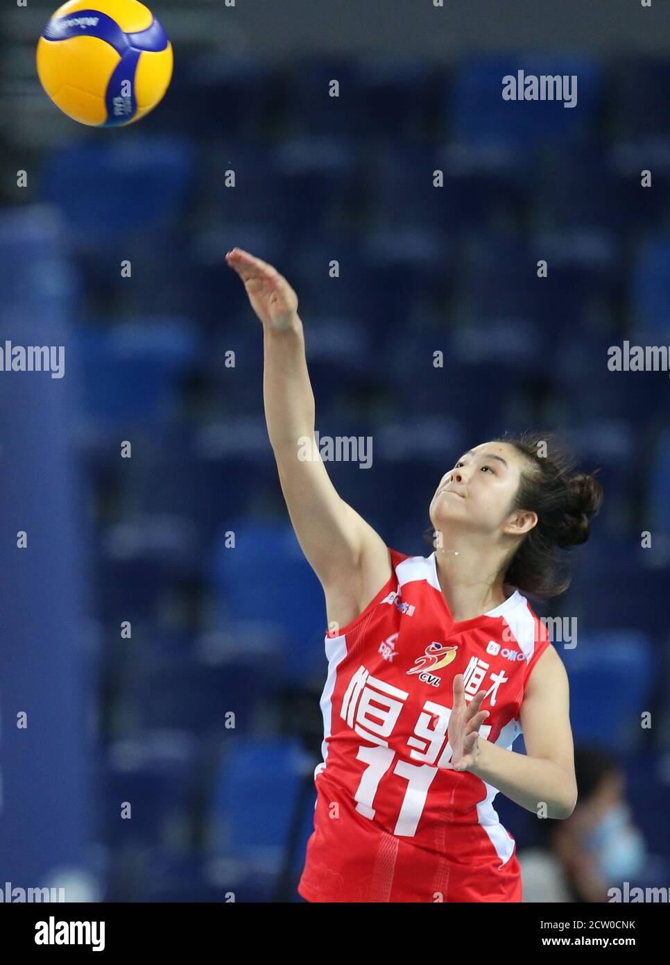 Women S Volleyball Serves High Resolution Stock Photography And Images Alamy