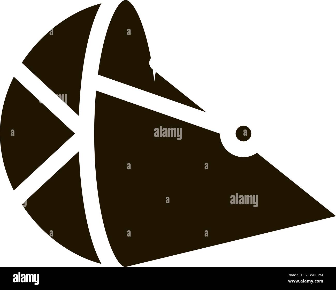 Beach Umbrella Canoeing Icon Vector Illustration Stock Vector