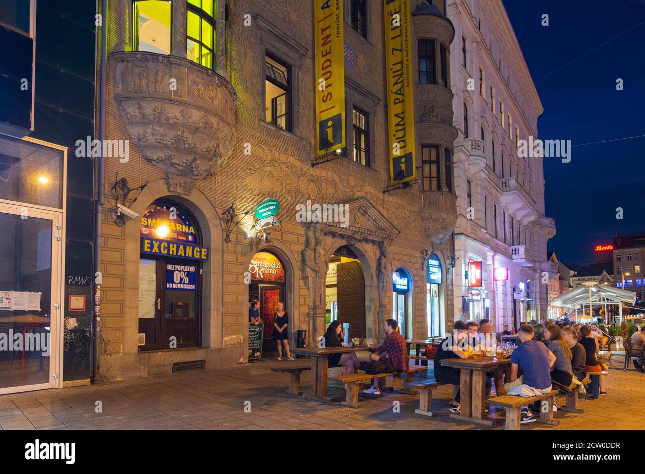 Brno (Brünn) Dum Panu z Lipe (House of the Lords of Leipa) at Namesti