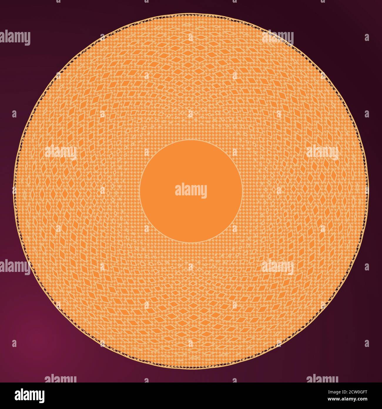 Abstract circular designs illustration image for multipurpose use Stock