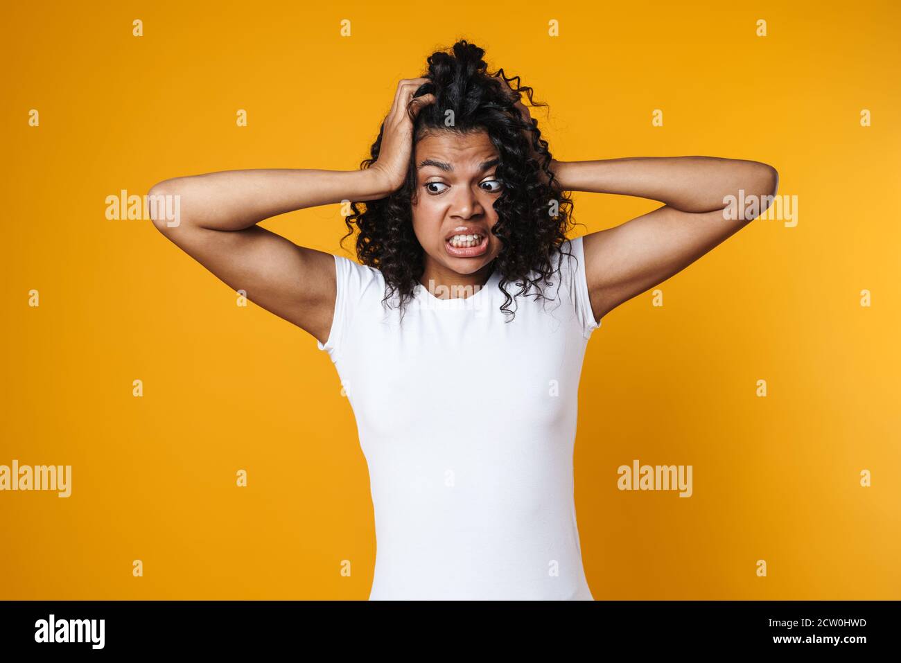 Woman grabbing skin on her flanks with the black color crosses marking,  Lose weight and liposuction cellulite removal concept, Isolated on white  backg Stock Photo - Alamy