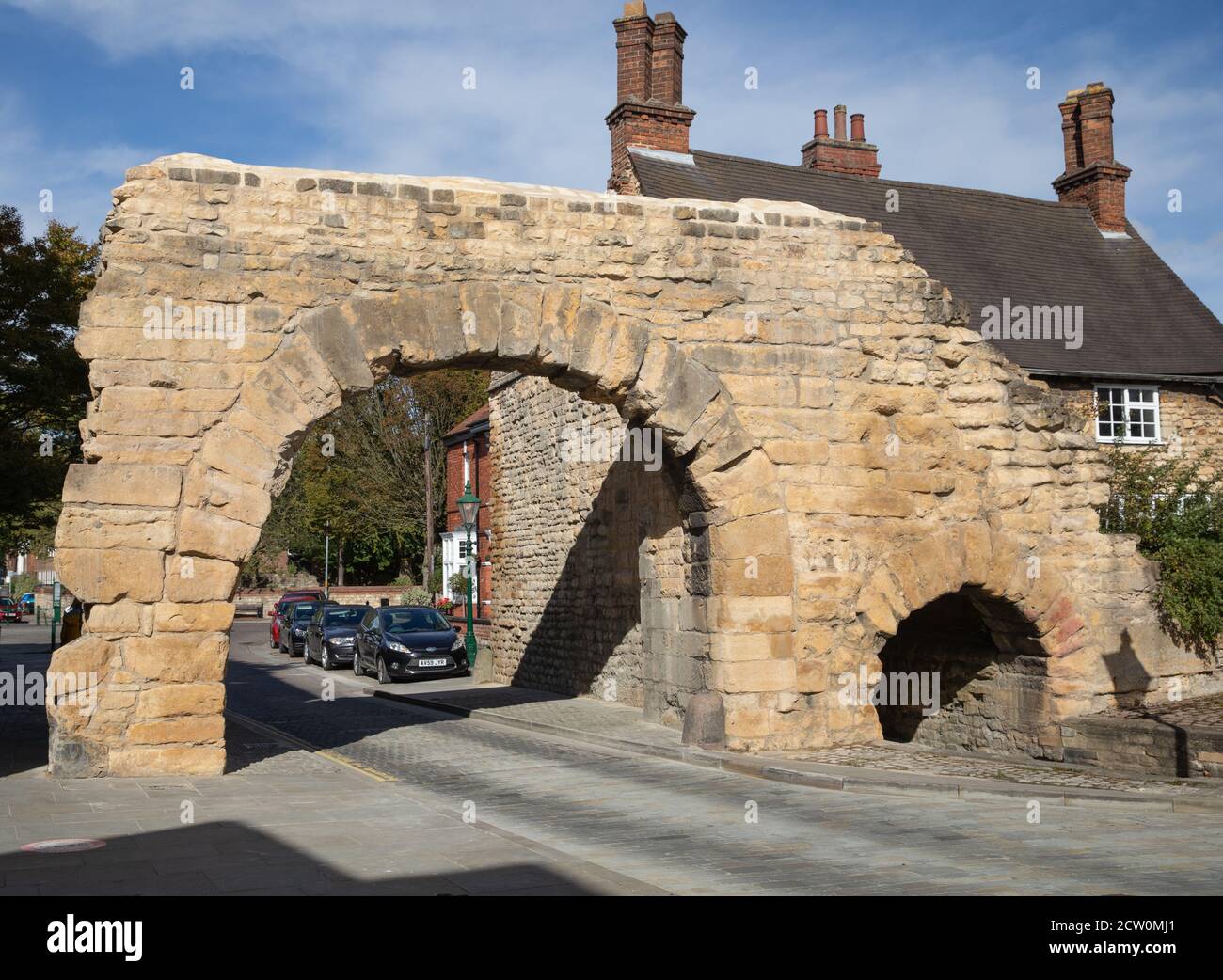 Newport Arch is a 3rdcentury Roman gate in the city of Lincoln