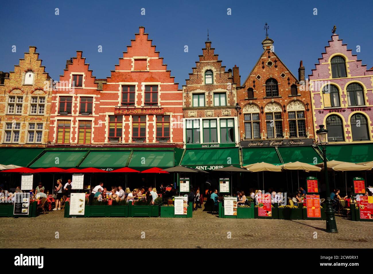 Grote Markt In Bruges wallpaper, most beautiful towns in the world wallpaper, Bruges, Belgium Stock Photo