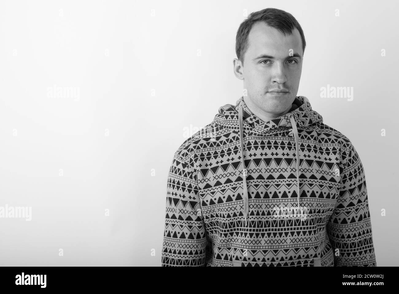 Studio shot of young muscular man against white background Stock Photo ...