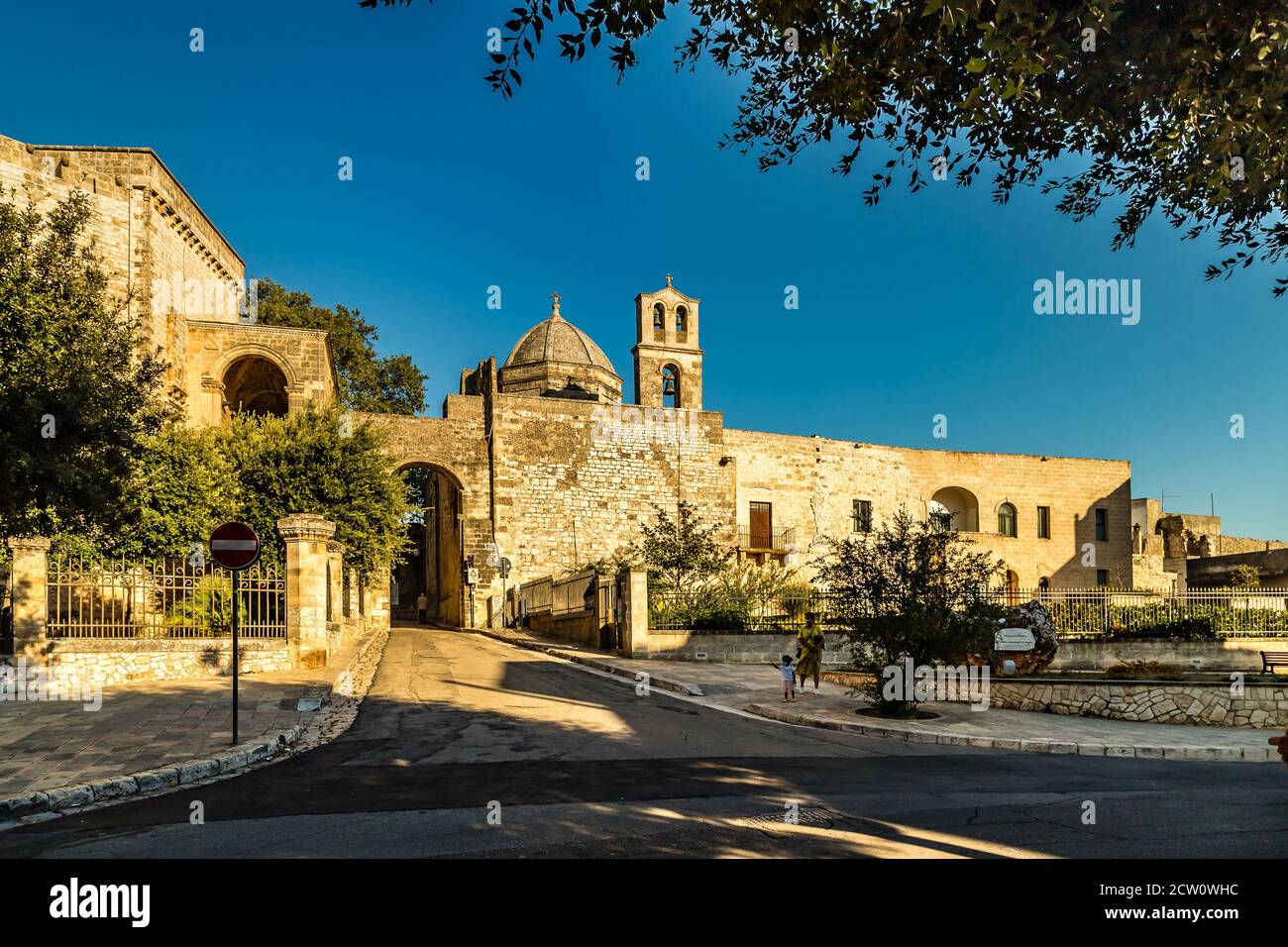 CAROVIGNO (BR), AUGUST 28, 2020 light is enlightening the castle