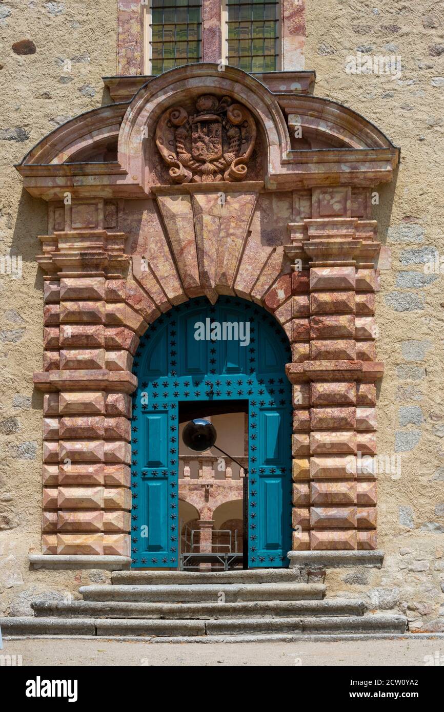 Saint Alban castle, village of Saint Alban sur Limagnole, Gevaudan