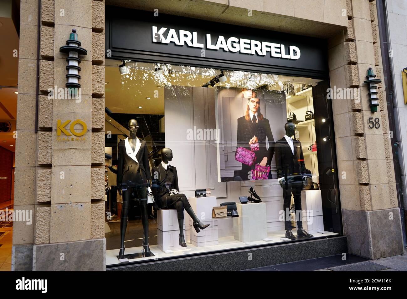 Karl lagerfeld shop window hi-res stock photography and images - Alamy