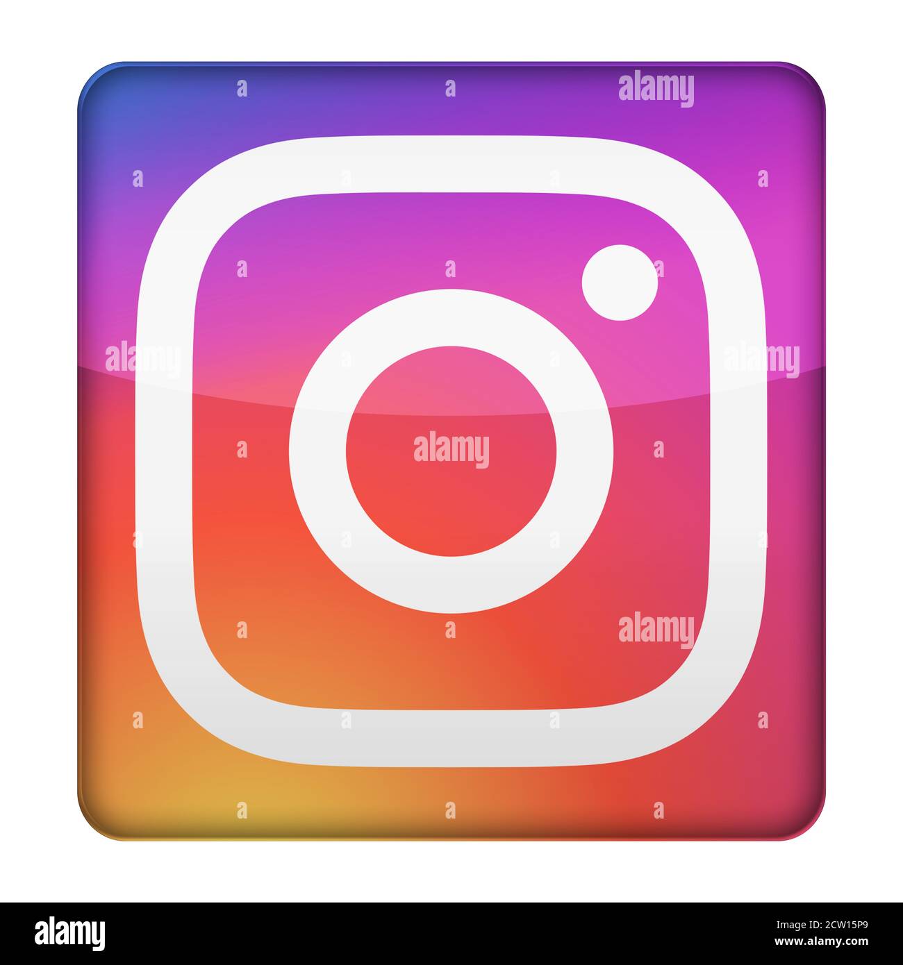 Instagram logo icon Stock Photo