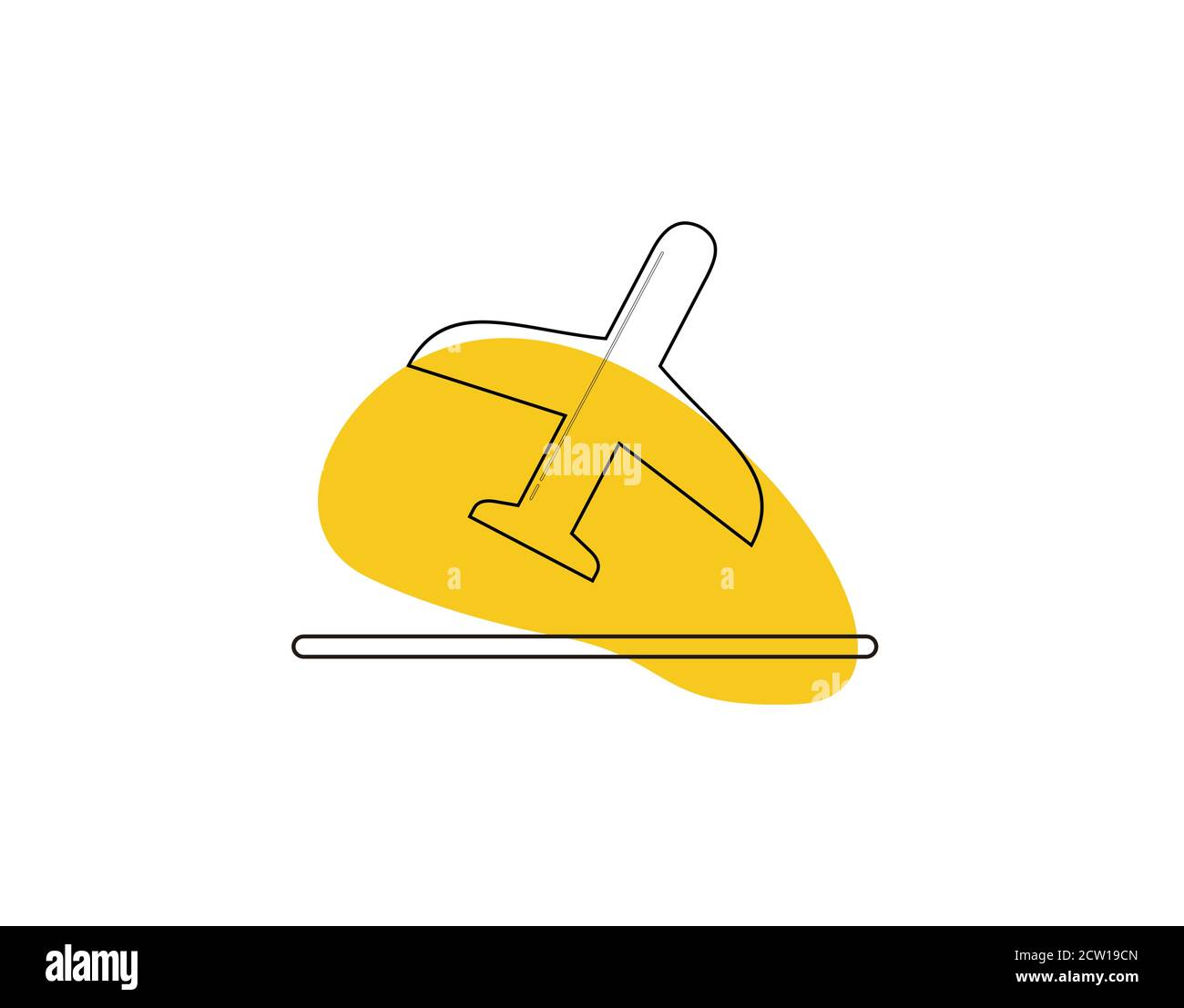 Flat Icon on white background in vector illustration Stock Vector Image ...