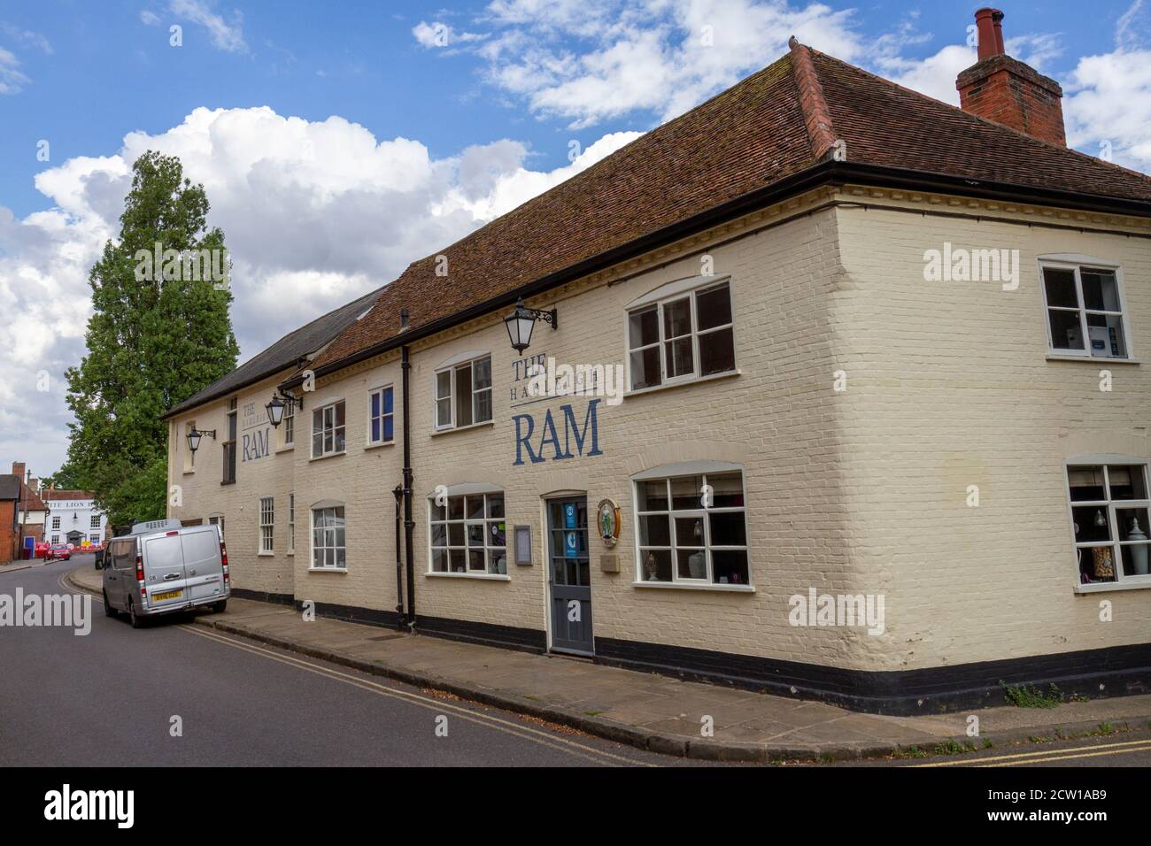 The Hadleigh Ram restaurant in Hadleigh, an ancient market town in