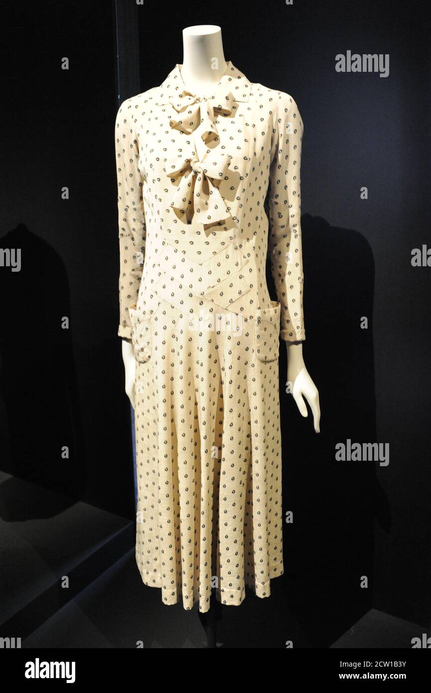 Coco Chanel retrospective at Palais Galliera in Paris, September 29, 2020.  The fashion museum recently reopened to the public after a 2 year reno  Stock Photo - Alamy