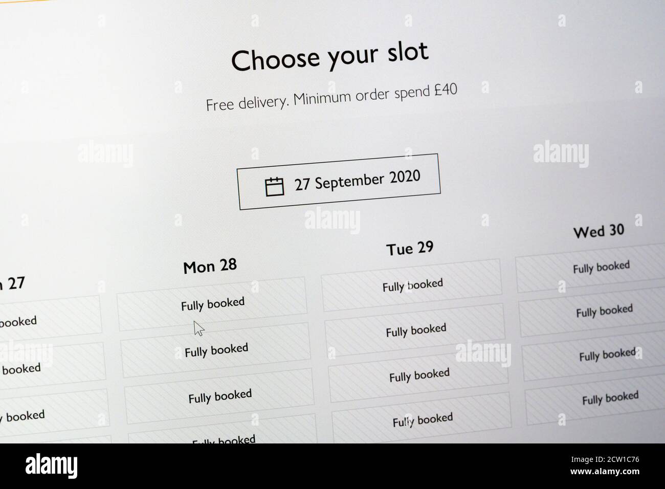 Delivery slots hires stock photography and images Alamy