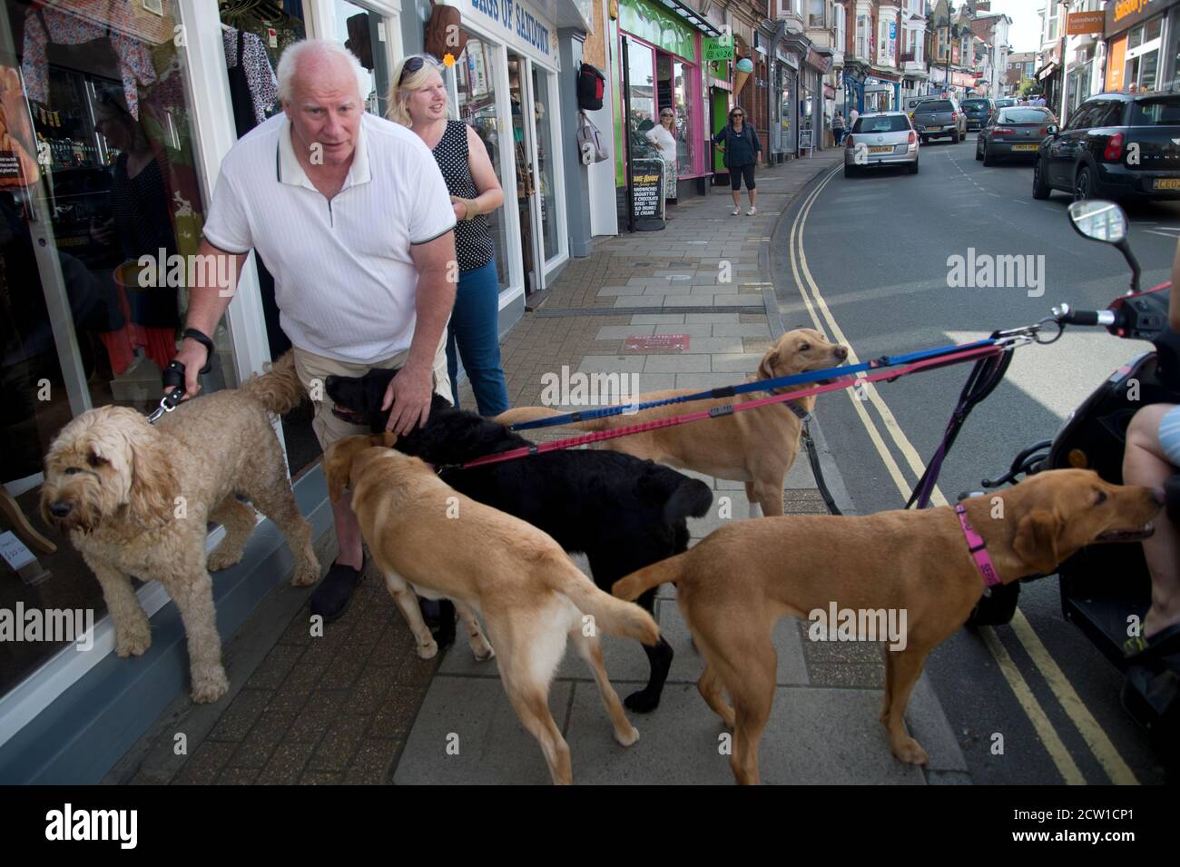 Mobility scooter women hires stock photography and images Alamy