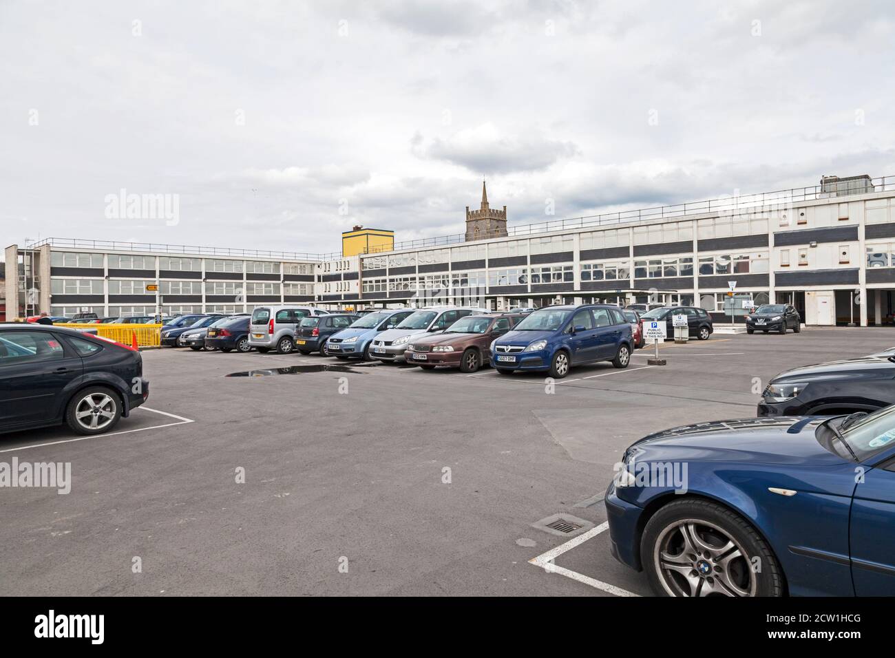 Dolphin Square in WestonsuperMare, UK on 5 May 2012. Dolphin Square was a 1960s development