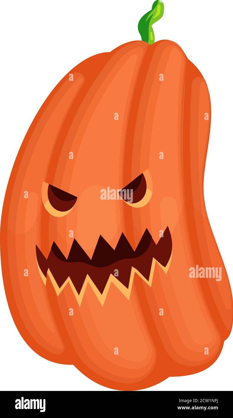 Halloween pumpkin vector illustration Stock Vector Image & Art - Alamy