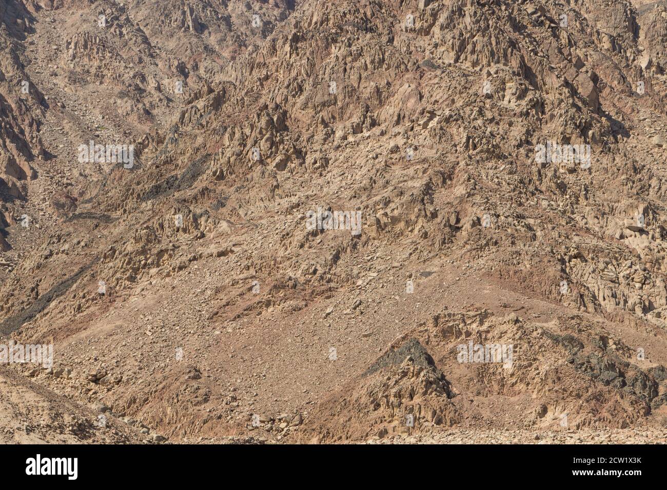 Natural texture of red rocks. Egypt, the Sinai Peninsula, Dahab Stock ...