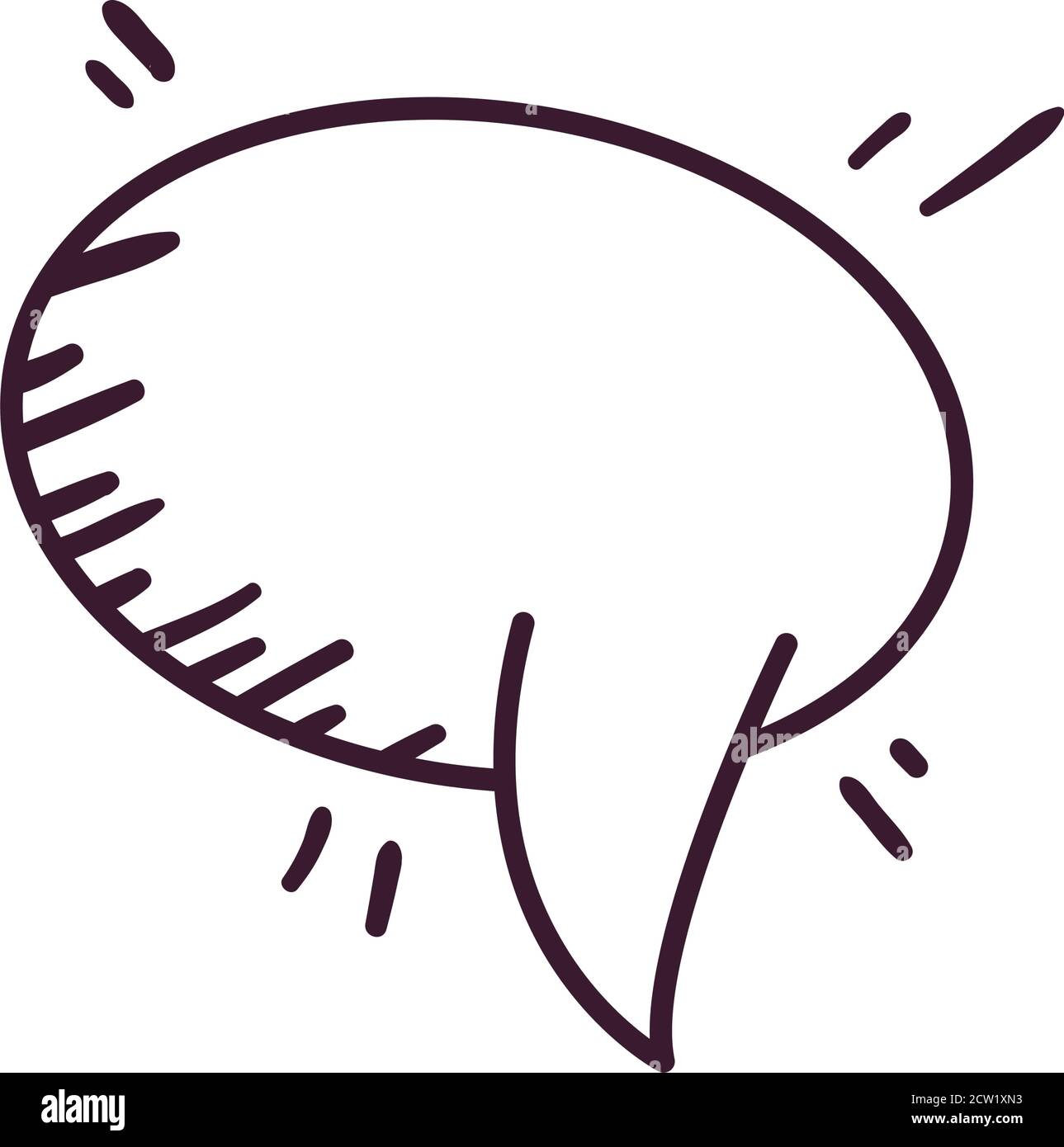 pop art bubble line style icon design of retro expression comic theme ...