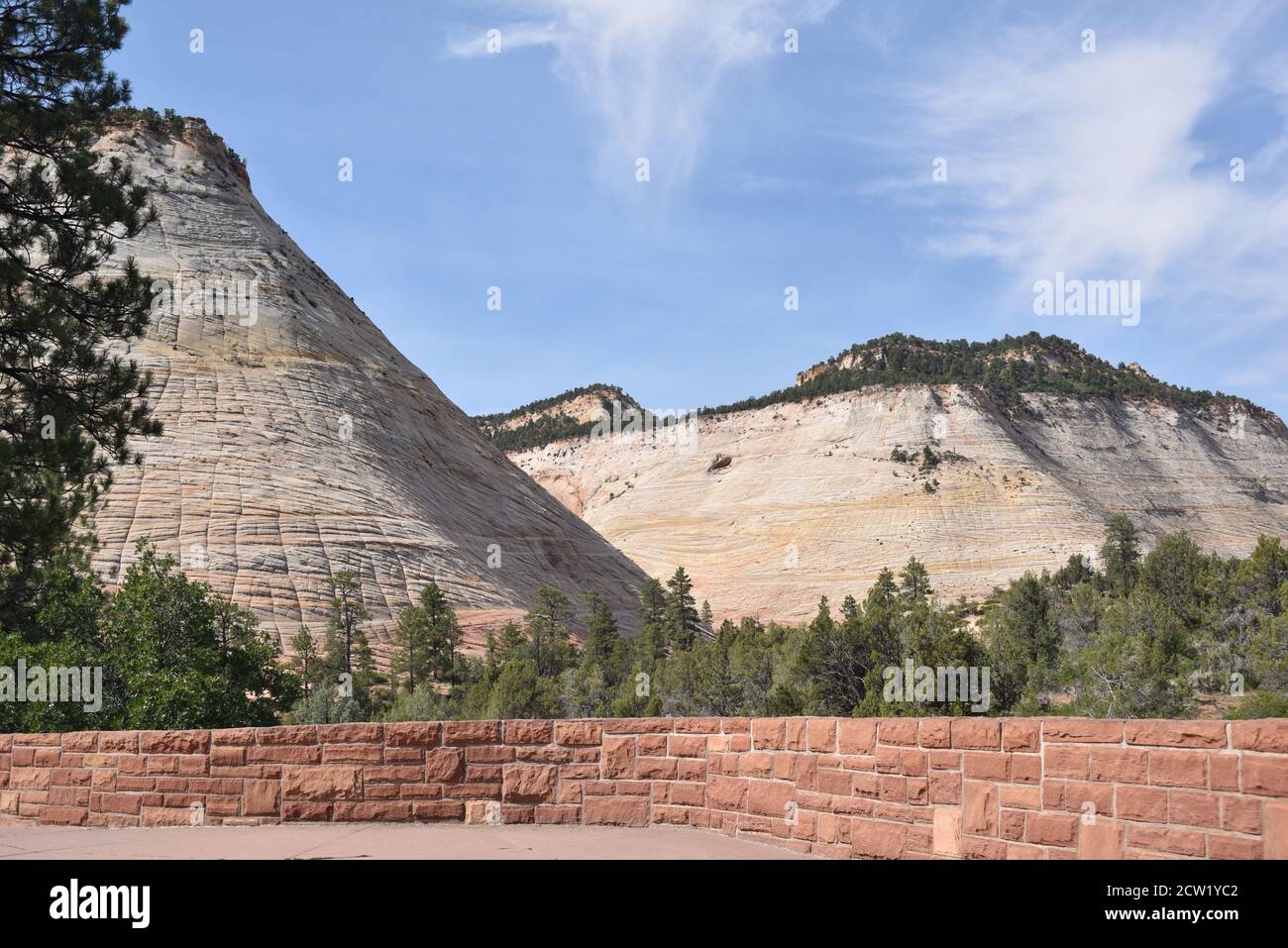 Springdale, UT. U.S.A. 8/12/2020. Zion National Park’s Virgin River ...