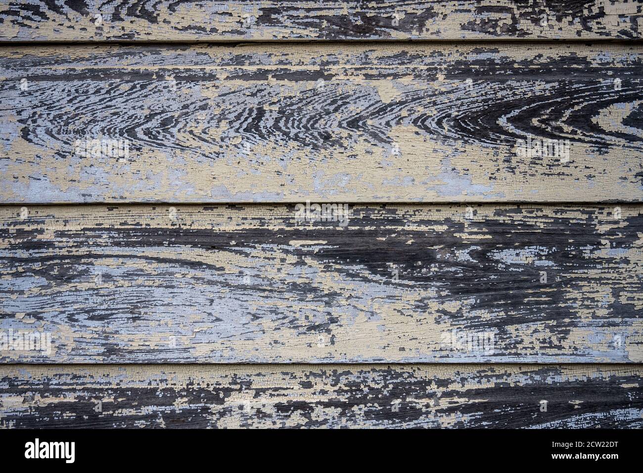 Yellow and Gray Paint Chipping on Siding Wall Stock Photo Alamy