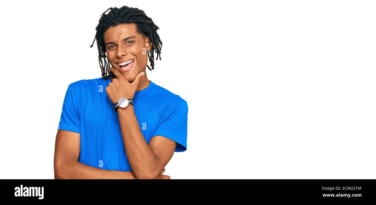 Young african american man wearing casual clothes looking confident at ...