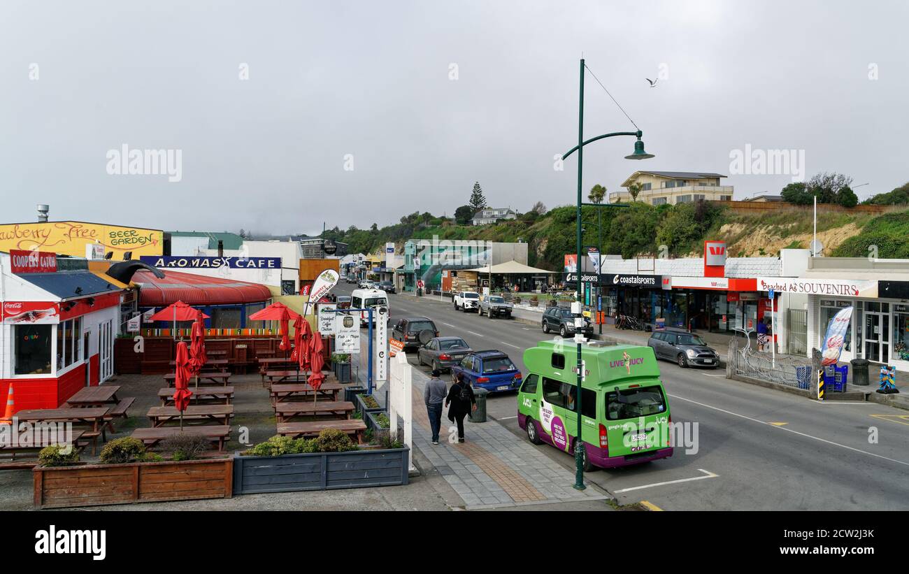 Kaikoura, Kaikoura District/New Zealand 23 August, 2020 Looking down