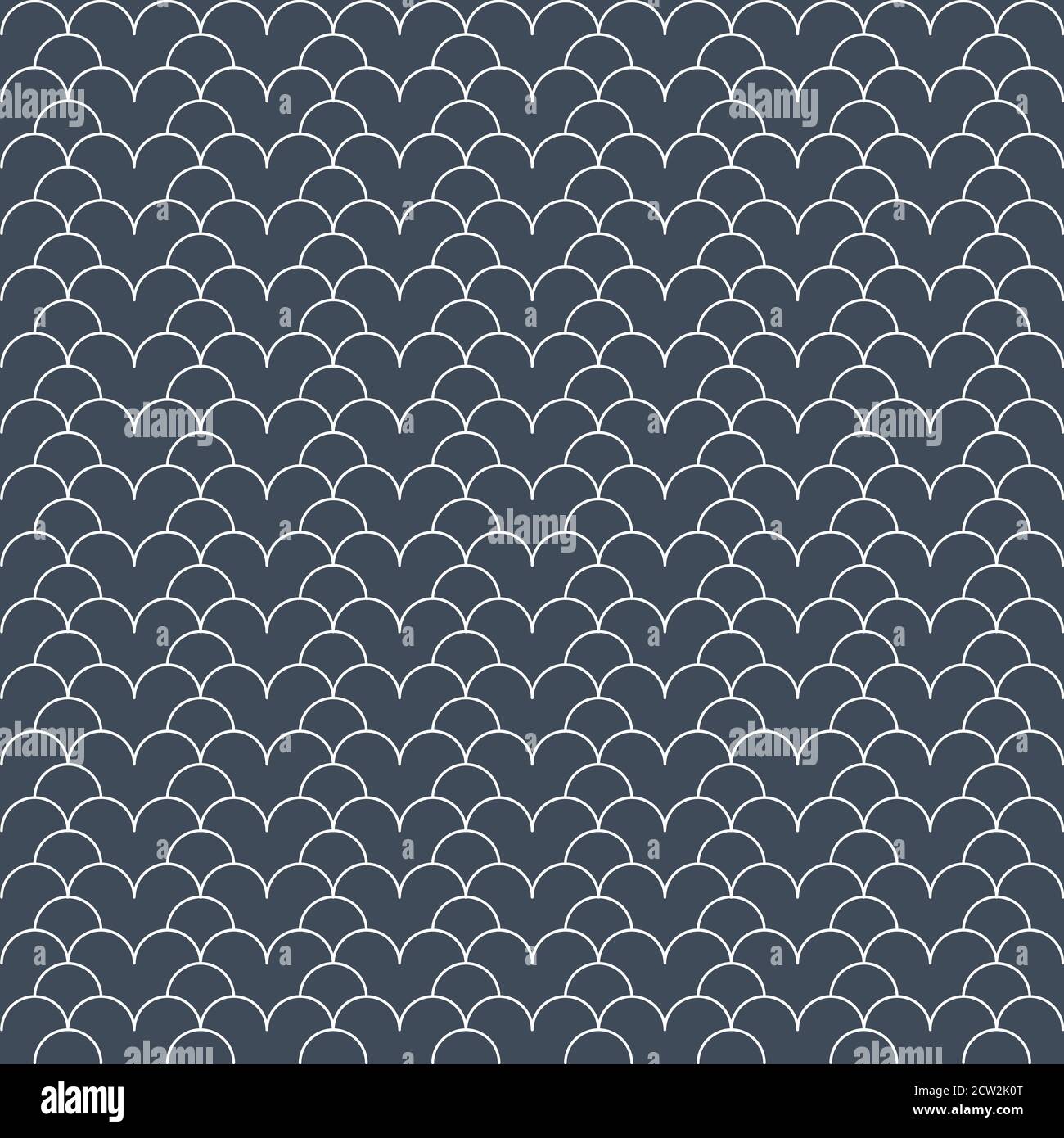 Abstract Blue Seamless Geometric Pattern Background Stock Vector