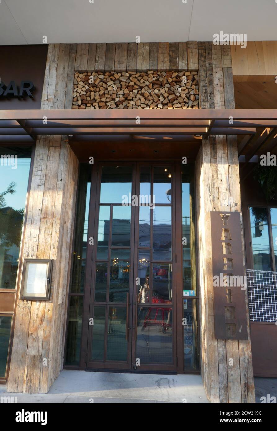 Los Angeles, California, USA 25th September 2020 A general view of atmosphere of closed Yardbird