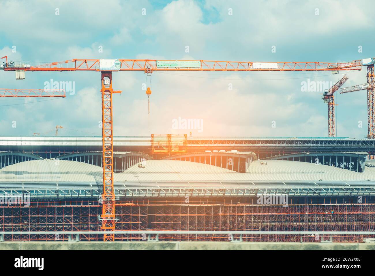 abstract construction Steel frame, Concept of human engineering, Toned ...
