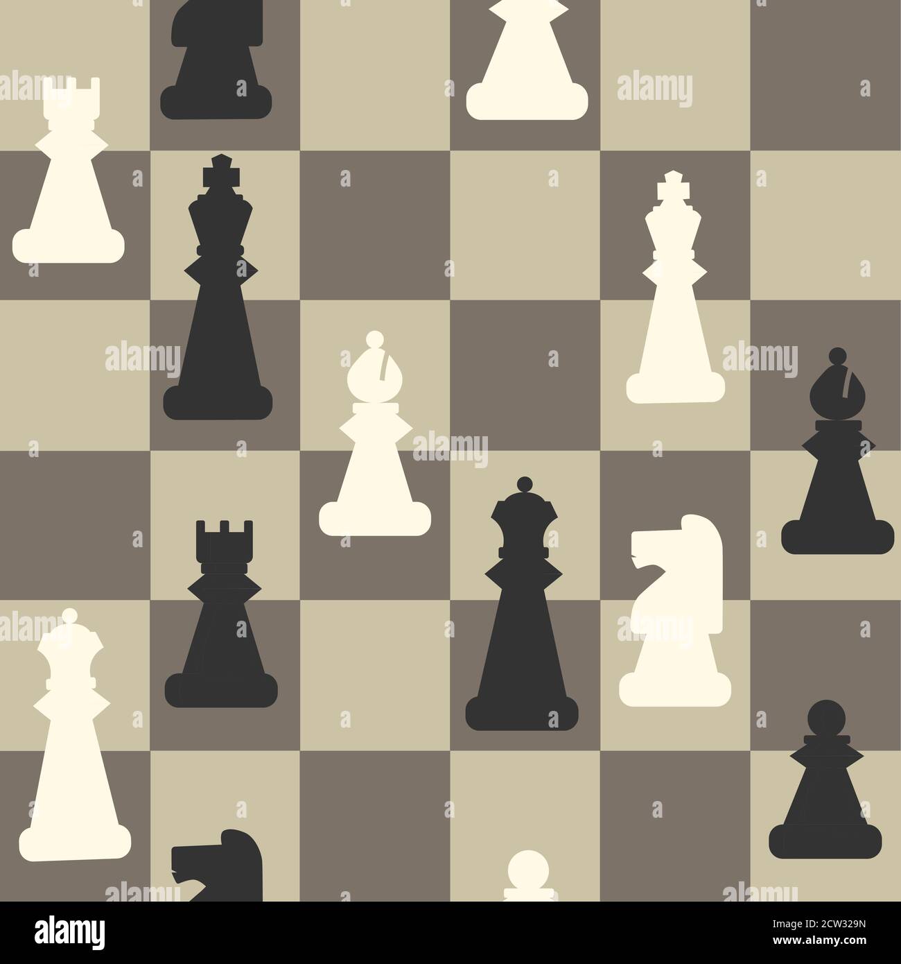 Chess Pieces Set Figure Names Stock Illustration 589663376