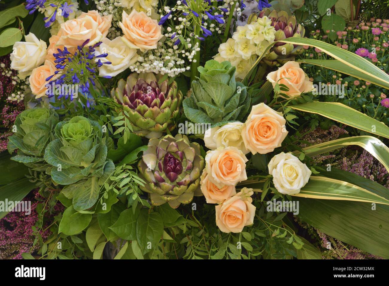 Decorative garden flowers hi-res stock photography and images - Alamy