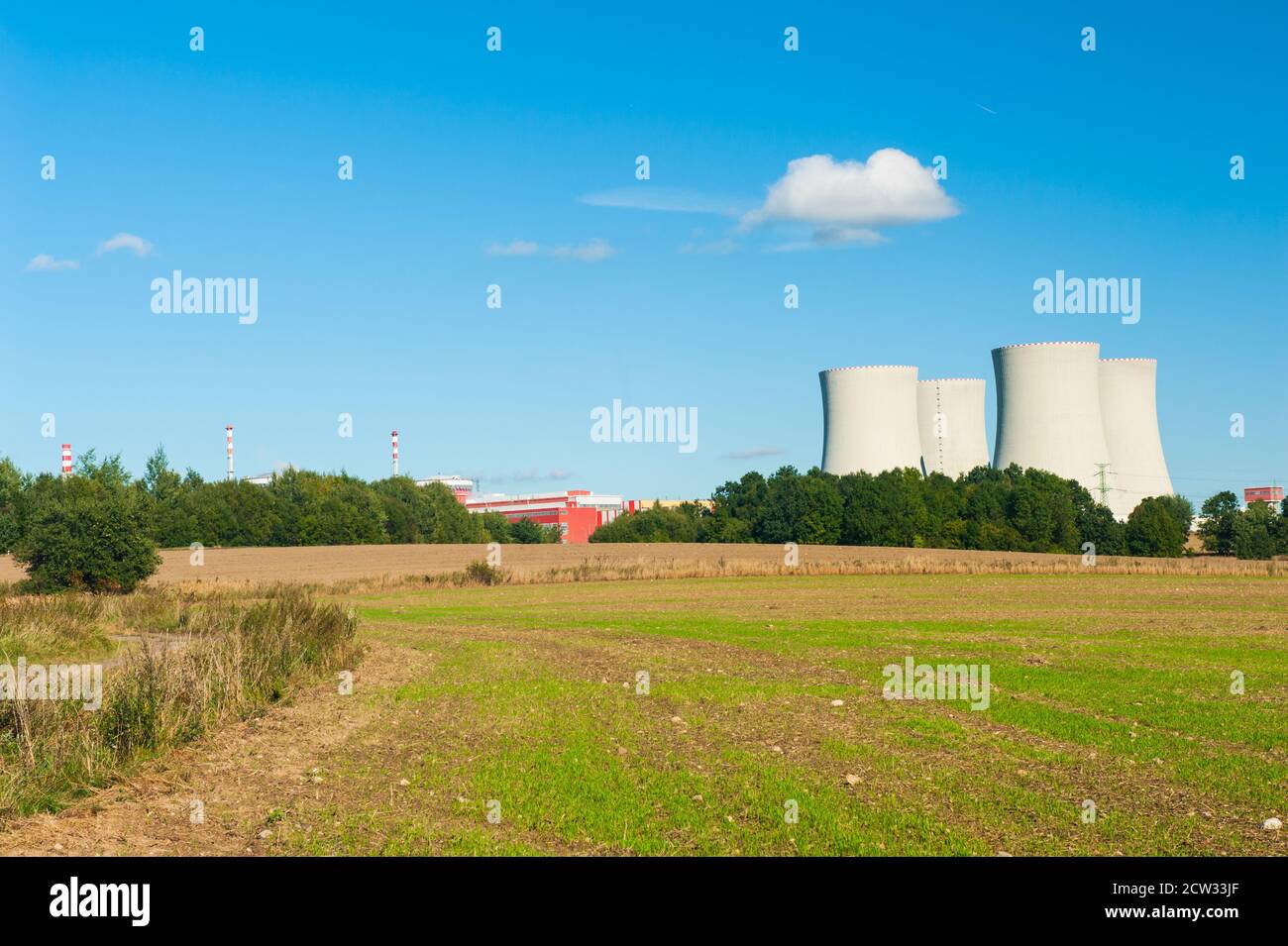 Nuclear power plant Temelin in the Czech Republic Stock Photo - Alamy