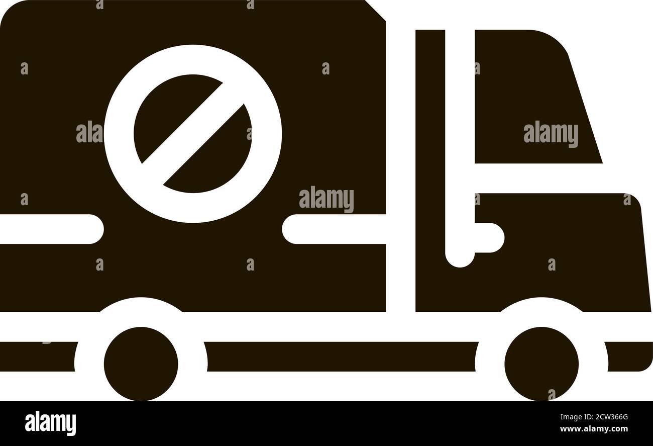 Kill Truck Icon Vector Glyph Illustration Stock Vector Image & Art - Alamy