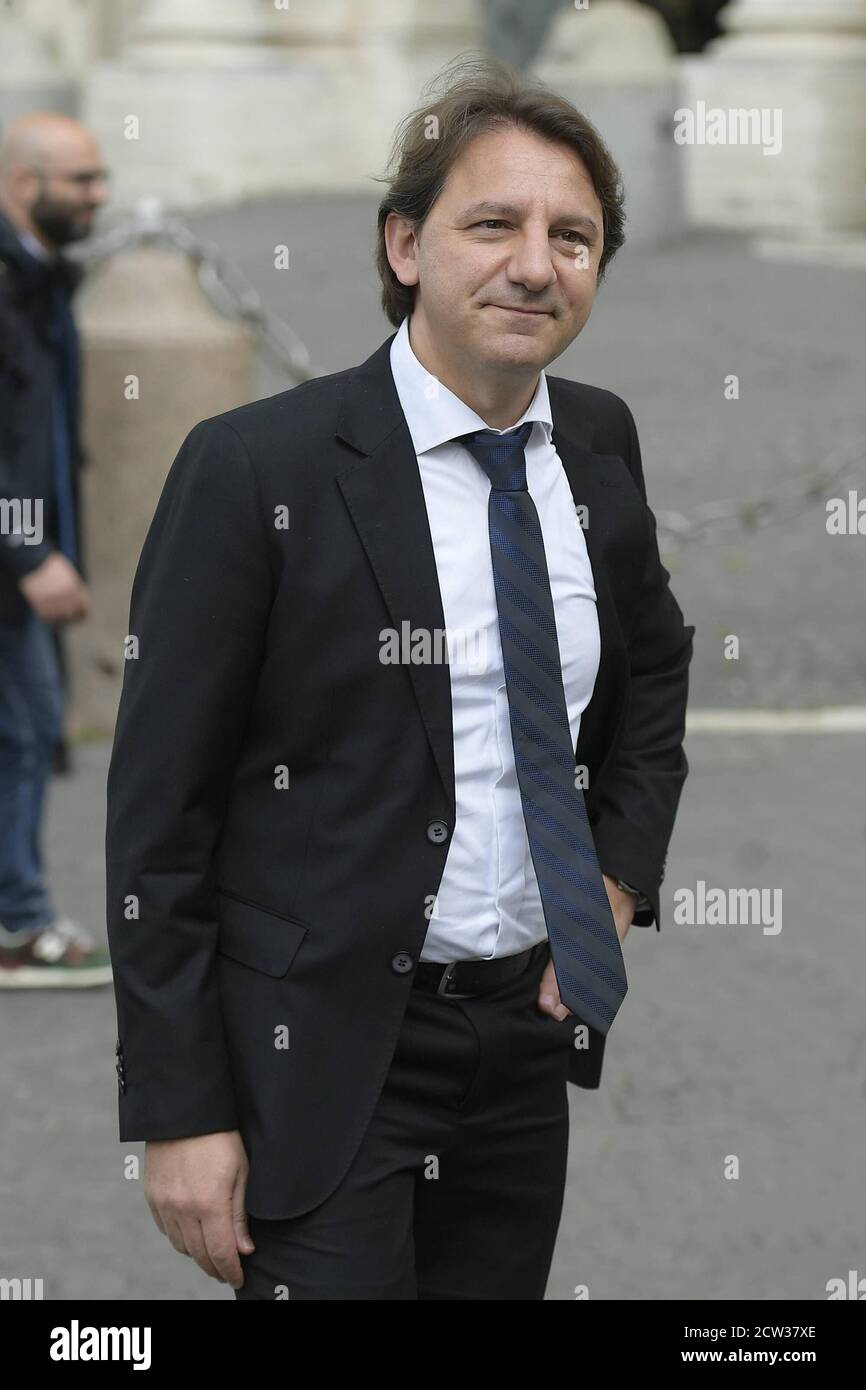 ROME, 01 Maggio 2019 Pasquale Tridico durante le Celebrazioni della Festa del Lavoro al Quirinale ph. © Luigi Mistrulli (Luigi Mistrulli/Fotogramma, Roma - 2019-05-01) p.s. la foto e' utilizzabile nel rispetto del contesto in cui e' stata scattata, e senza intento diffamatorio del decoro delle persone rappresentate (Luigi Mistrulli/Fotogramma, Foto ARCHIVIO - 2020-09-27) p.s. la foto e' utilizzabile nel rispetto del contesto in cui e' stata scattata, e senza intento diffamatorio del decoro delle persone rappresentate Stock Photo