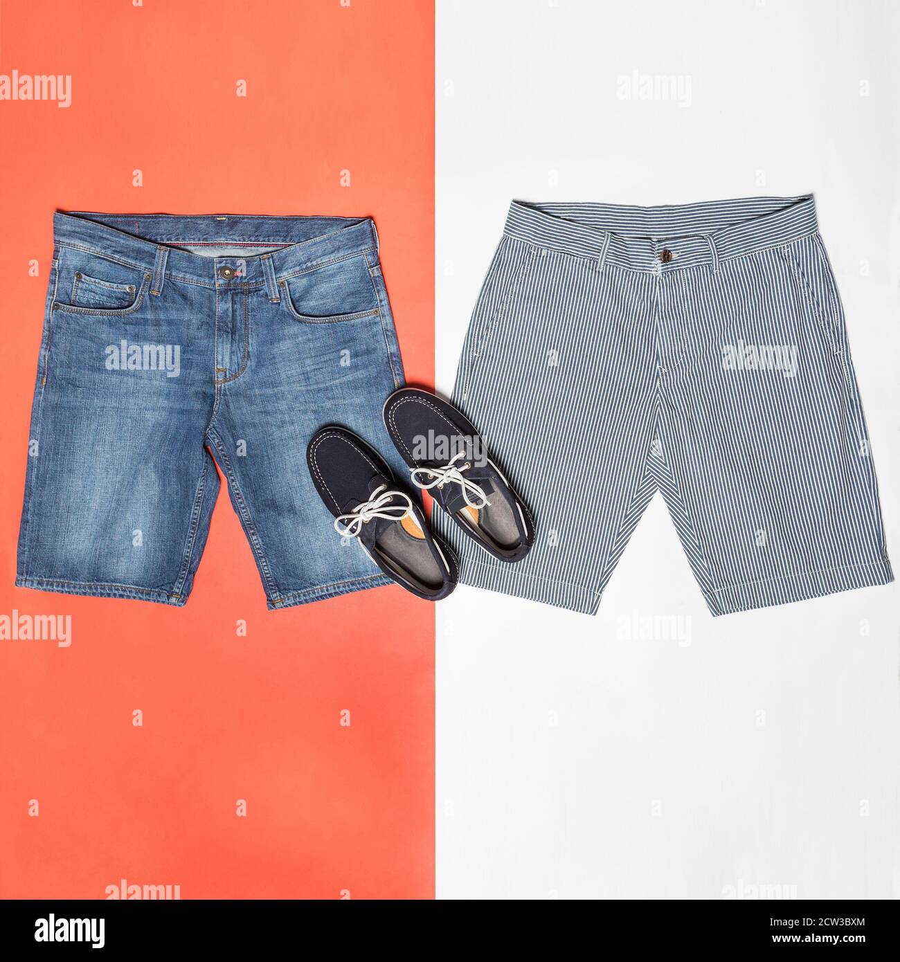 Clothing rack shorts hi-res stock photography and images - Alamy