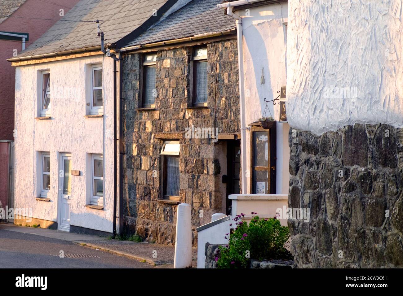 St Keverne, a small town on the east of the Lizard Peninsula, cornwall, UK Stock Photo
