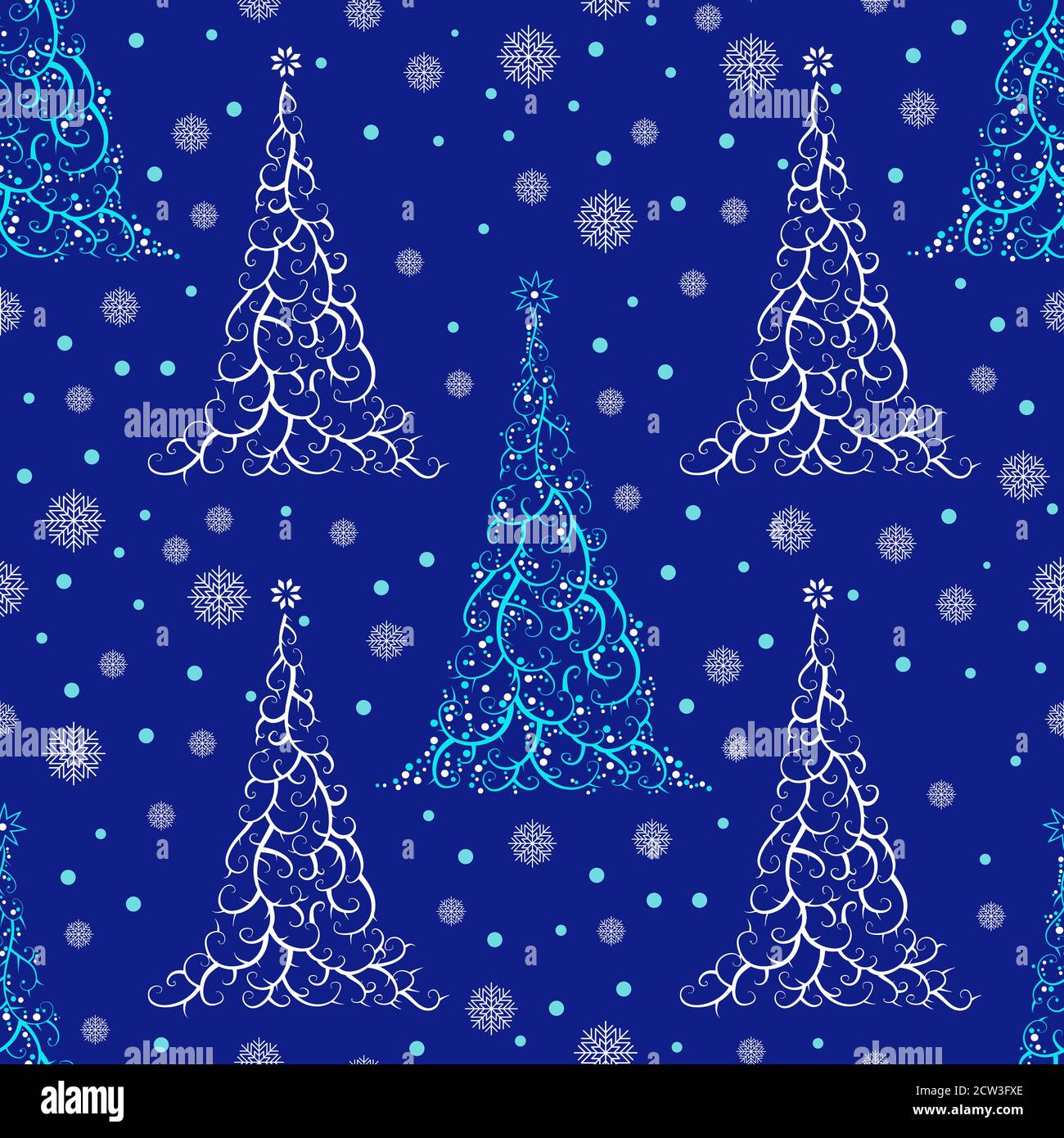 Stylized snowflakes Stock Vector Images - Alamy