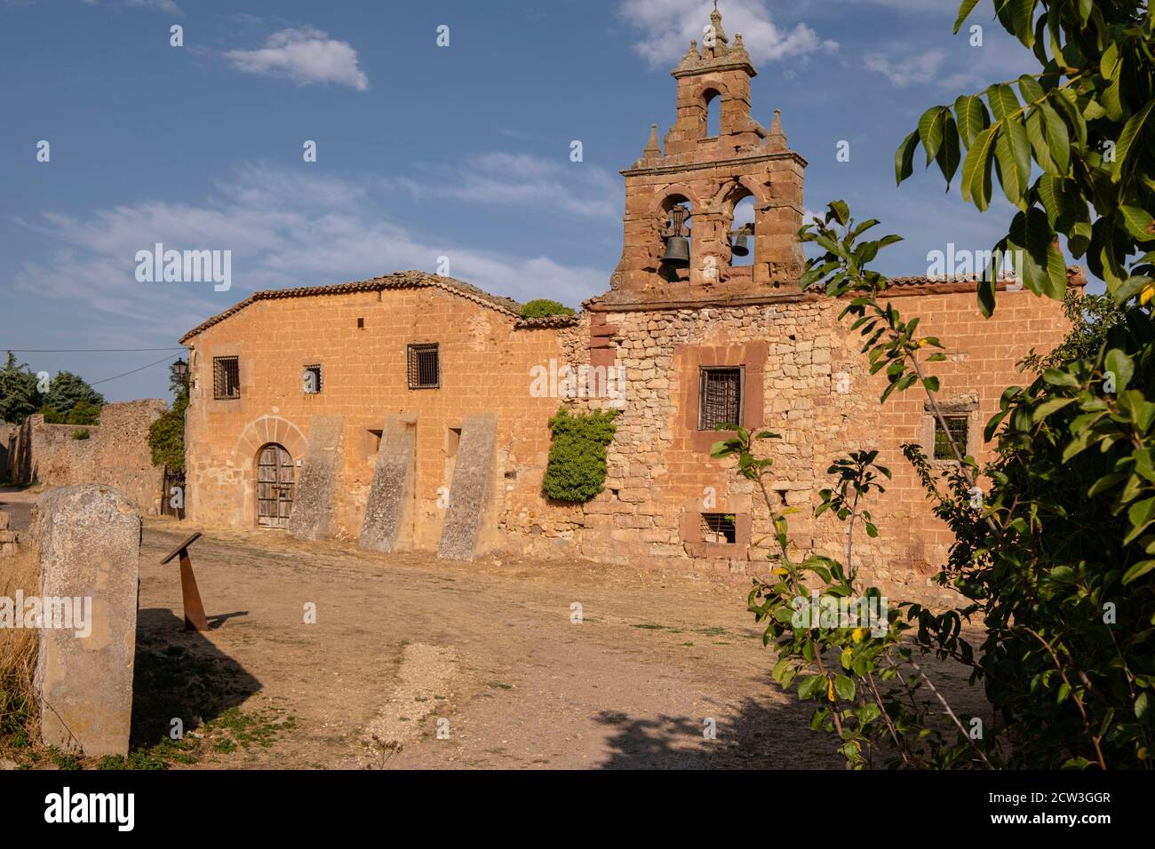 beaterio de San Román, Sinagoga, Medinaceli, Soria,  comunidad autónoma de Castilla y León, Spain, Europe Stock Photo