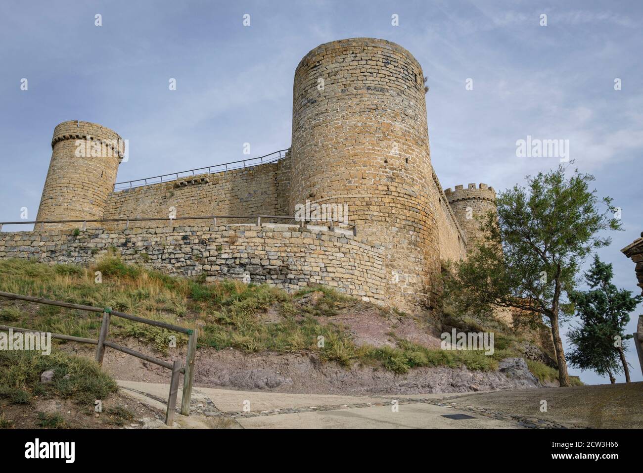 castillo de Cornago, siglo XIII, Cornago, La Rioja , Spain, Europe Stock Photo