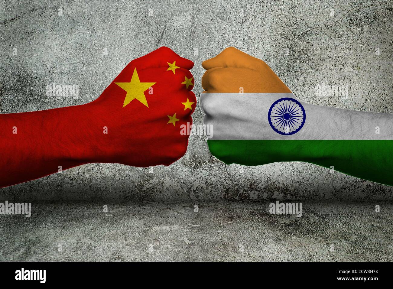 India china border fight hi-res stock photography and images - Alamy