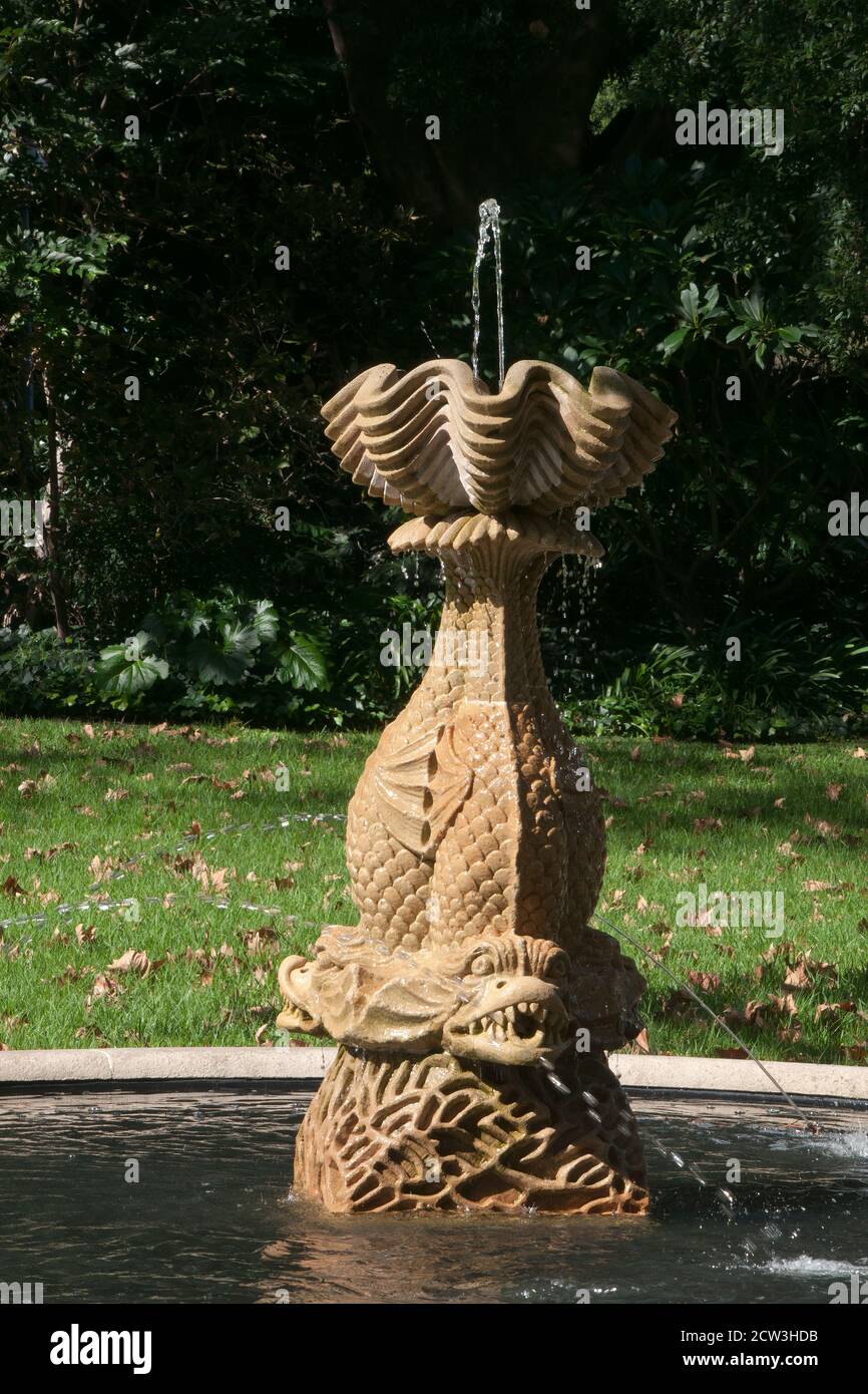 Sydney Australia, John Baptist Fountain a mid19th century Australian