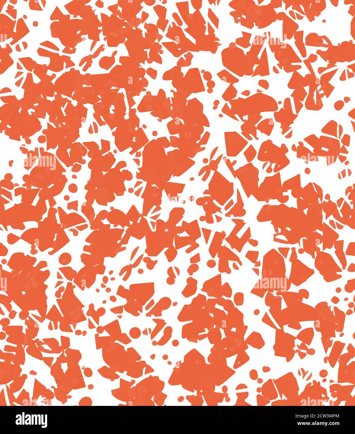 Abstract seamless pattern, color splashes or blooming vector Stock Vector